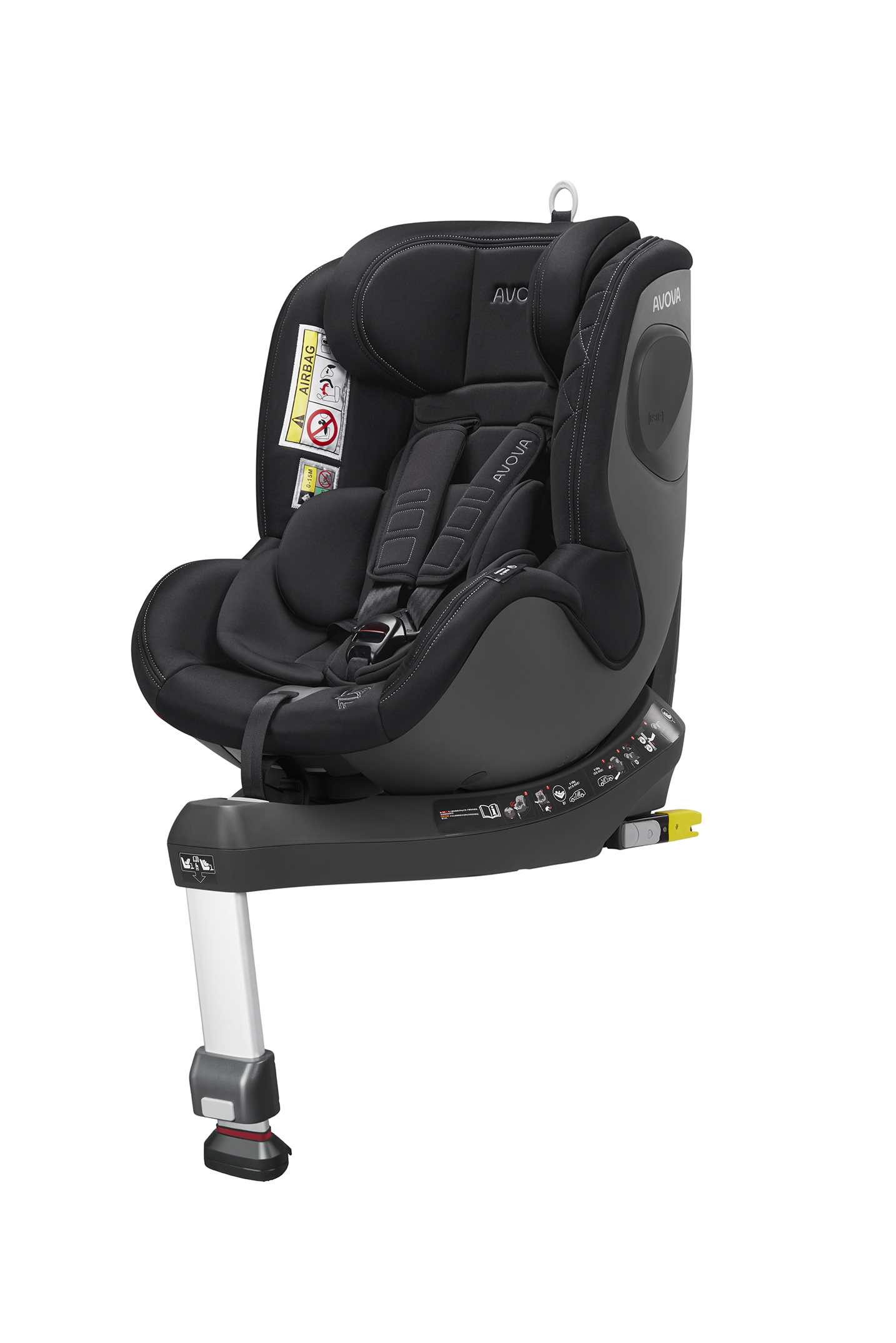 Autostoel Avavo - Sperber-Fix 61 - Pearl Black - Babyhuys.com
